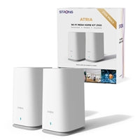 Strong AC2100 Dual-Band Mesh WiFi System 2-Pack - 3,300 sq.ft Strong AC2100 Dual-Band Mesh WiFi System 2-Pack - 3,300 sq.ft